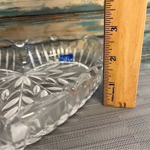 Studio Nova Heart-Shaped Fernwood Crystal Dish - New in Box - Picture 4 of 9
